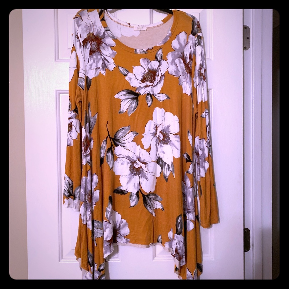 Plus size tunic